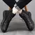 Bota Masculina Preta Impermeável