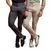 2 Calças Masculinas Sarja Alfaiataria Esporte Fino Slim