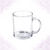 Caneca Vidro Transparente - comprar online