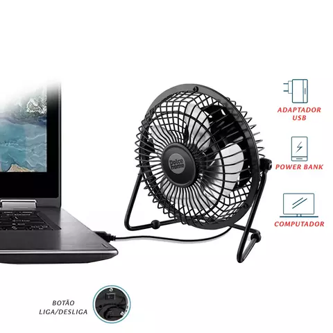 Mini ventilador portátil