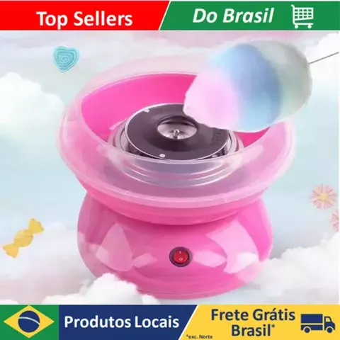 Brasil Elétrica DIY Máquina de Algodão Doce Marshmallow Máquina MINI portát