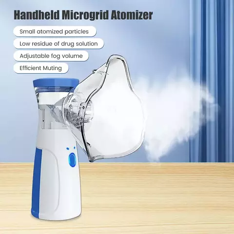 Nebulizador de malha silencioso para crianças e adultos, USB Medical, portátil