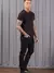 Calça Masculina Preta Skinny Modelo Básico Casual - comprar online