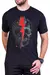 Camiseta Caveira Teia Preta - Reflexo da Moda
