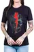 Camiseta Caveira Teia Preta na internet