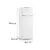Geladeira Consul 334L CRD37EB Cycle Defrost com Freezer Supercapacidade Branca - Timbó Eletro