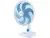 Ventilador de Mesa Ultra V-UT-30-01 30cm 6 Pás 3 Velocidades Branco e Azul - Timbó Eletro