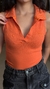 Imagem do Cropped Regata Gola Polo