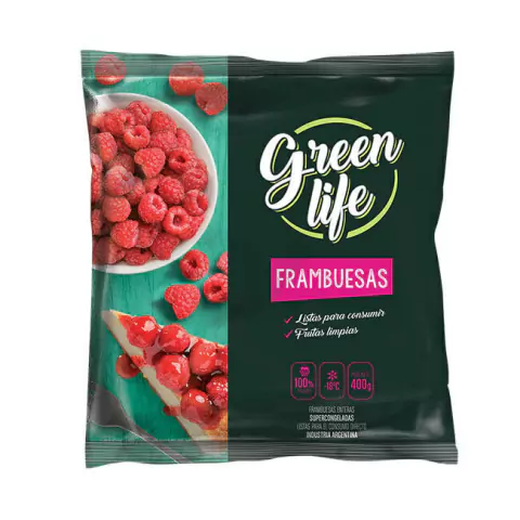 262 - Frambuesas Green Life X 400 Grs - comprar online