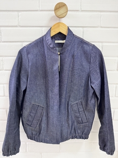 Jaqueta bomber jeans