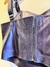 Top Couro Azul Metalizado - Jourlejour