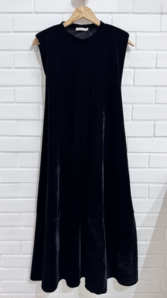 Vestido Amelie Preto - Veludo na internet