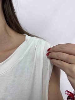 Blusa Francesca Off White - Jourlejour