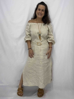 Vestido Lola Cru - comprar online