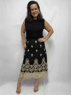 Blusa Francesca Preto na internet