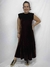 Vestido Amelie Marrom - Veludo - comprar online