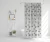 Cortina para baño doble REFORZADA con protector blanco - 140mic. - comprar online
