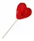 PALETA CORAZON x10 UNIDADES - comprar online