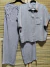 Conjunto lino con broderie - comprar online