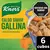 CALDO KNORR GALLINA 6U - comprar online