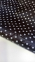 Forreria Estampada Impermeable Lunares Fondo Negro - comprar online