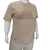 T-Shirt Listrada Plus Size - Algodão/Poliéster G1