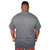T-Shirt Plus Size Mescla - Algodão/Poliéster
