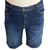 Bermuda Jeans/Stretch Pré-Lavado Plus Size