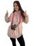 Buzo kangoo-pouch pink