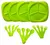 SET PLATOS VERDE - comprar online