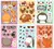 Combo Set 6 Planchas Stickers Infantiles Caras Divertidas - comprar online