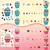 Combo Set 6 Planchas Stickers Infantiles Caras Divertidas en internet