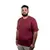 Camiseta Plus Size Masculina Lisa Algodão