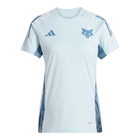 Camisa Cruzeiro Treino 25/26 - Torcedor Adidas Feminina - Azul Turquesa