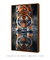 Tigre Confiante no Riacho - Decora Design