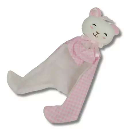 Naninha Ursa Branca e Rosa - comprar online