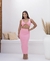 Conjunto Cropped torcido + Saia tubinho - Thaís Store