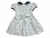 Vestido Infantil de linho Babado - Flores de Outono - comprar online