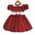 Vestido Infantil de Festa Minie - Poá Vermelho