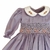Vestido Infantil Casinha de Abelha Rafaela manga longa - Lavanda - comprar online