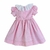 Vestido Infantil Olivia - Vichy Rosa - loja online