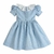 Vestido Infantil Olivia - Vichy Azul - loja online