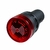 Alarme Sonoro Buzzer Sinaleiro LED Vermelho 22mm 220V - DNI