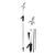 2 Luminárias Solar Beija-flor Decorativa P/ Jardim - Dni6128 - Dkw Store