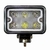 Farol Auxliar Retangular de Trabalho com Anel Luminoso Branco - 27W - DNI 4182 - Dkw Store