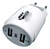 2 Carregadores De Viagem Com 2 Saídas Usb 127/240v Dni 7085