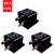 3 Relés Auxiliares Universal 12v E 40a Dni 0102