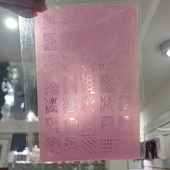 Placa de Stamping Mediana de Plástico - comprar online