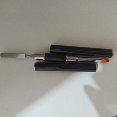 Pincel Polygel Negro Doble - comprar online