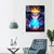 Quadro Metálico Rasengan Naruto IA Art Anime Full HD Brilhante tam 30 x 40 na internet
